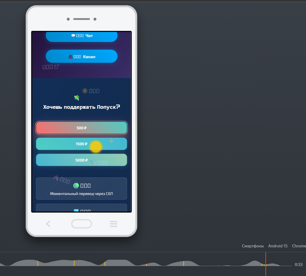 Обработанные данные